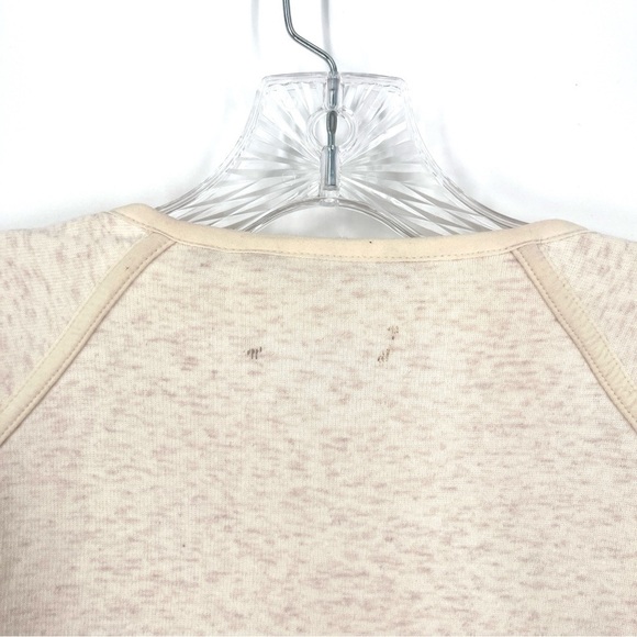 Athleta Cozy Karma Wrap Cardigan Sweater M Cream Oatmeal - Picture 11 of 12